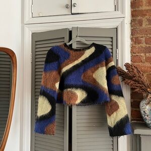 & other stories colorful wool sweater